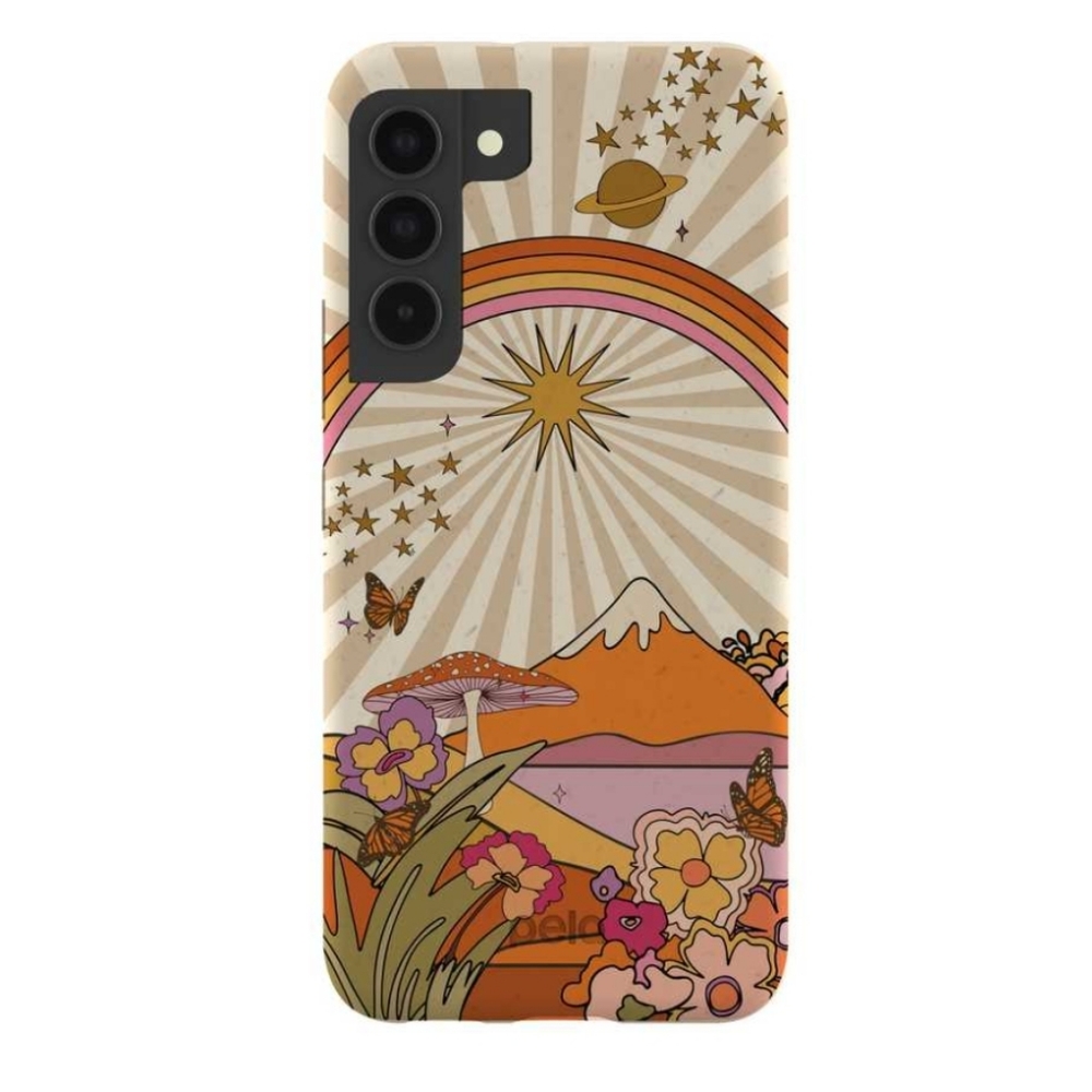 New with tag Pela phone cade Samsung 22 Ultra, Happy Camper London Fog